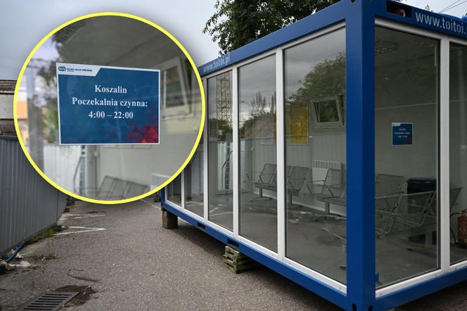 Nowa "poczekalnia" na koszalińskim dworcu