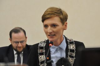 Agata Wojda została prezydentką Kielc