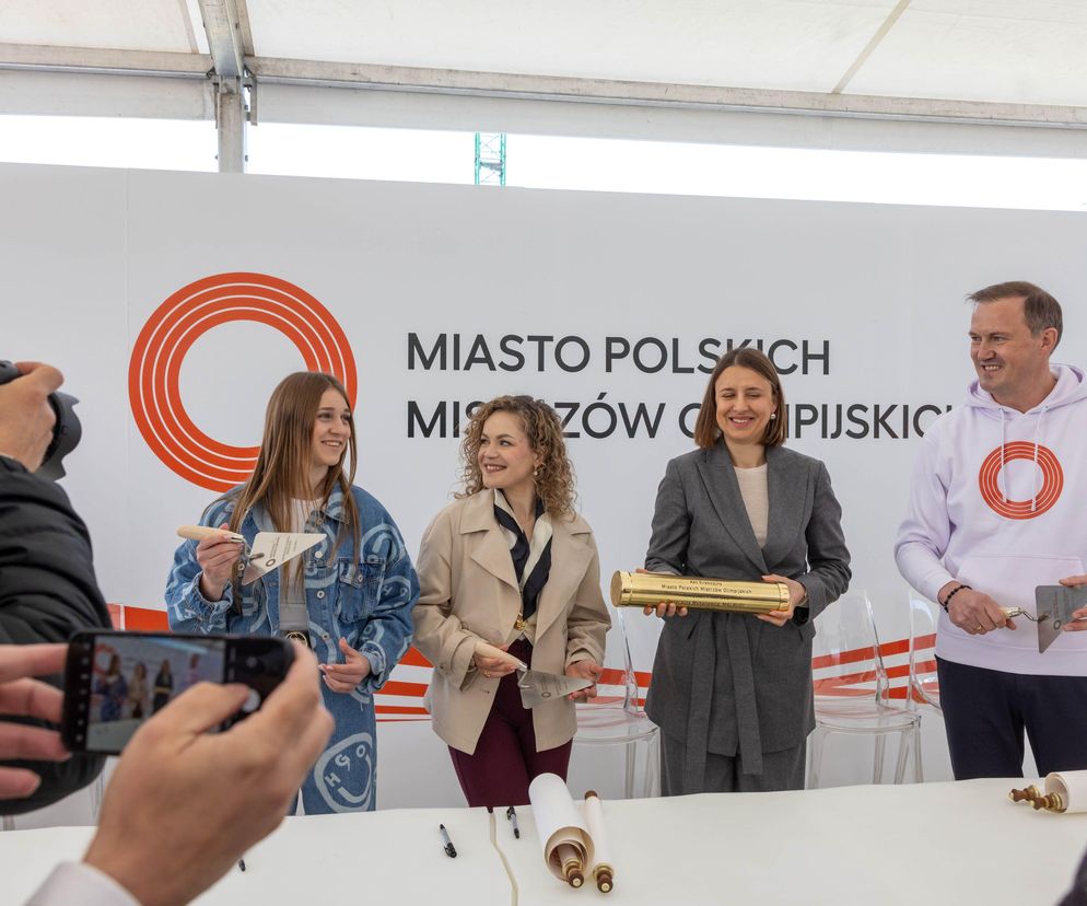 Wmurowali kamień węgielny pod budowę osiedla Roberta Lewandowskiego i firmy Profbud