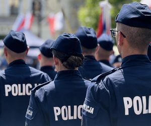 Ślubowanie nowych policjantów Śląskiej Policji