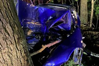 Śmiertelny wypadek pod Kościerzyną! 16- i 18-latek nie żyją [ZDJĘCIA]