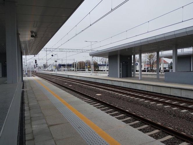 Stacja w Ełku po przebudowie