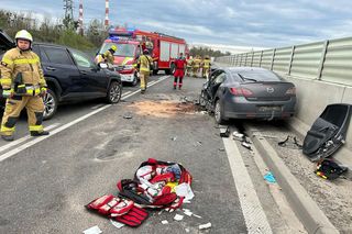 Groźny wypadek na wschodniej obwodnicy Wrocławia 