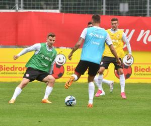 Trening piłkarskiej reprezentacji Polski