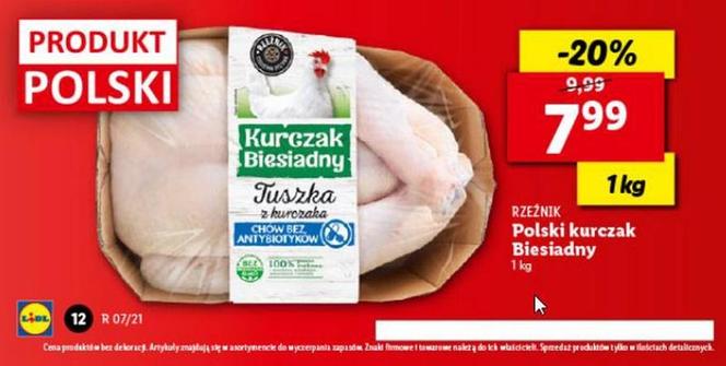 Wielkie promocje w Lidlu. Kiełbasa za 1 zł, jabłka za niecałe 2 zł, tanie śledzie!