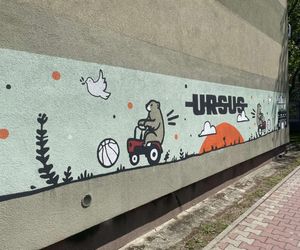 Najbardziej urokliwy mural w Warszawie. Nowe dzieło zdobi jeden z bloków w stolicy