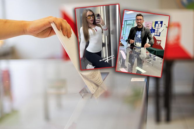 Wybory 2025: Wystrojona Marta Linkiewicz i inne gwiazdy sportu