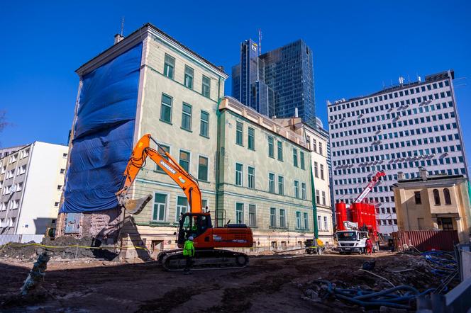 Budowa Muzeum Getta Warszawskiego w Warszawie