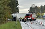 Piotrków Trybunalski. Śmiertelny wypadek kierującej saabem. Zginęła na oczach dzieci [ZDJĘCIA].