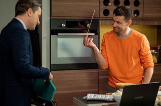 Barwy szczęścia, odc. 2298: Darek (Andrzej Niemyt), Władek (Przemysław Stippa)