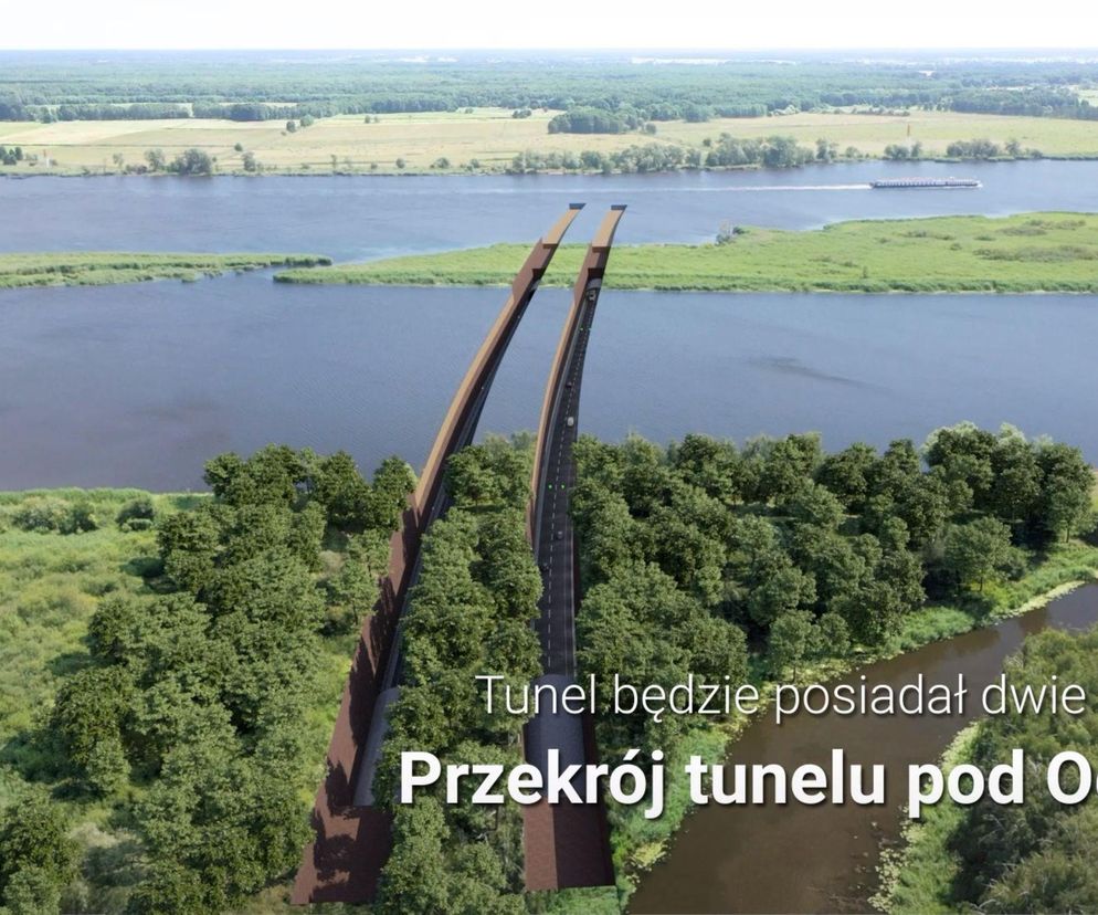 ZOS - tunel pod Odrą - wizualizacja