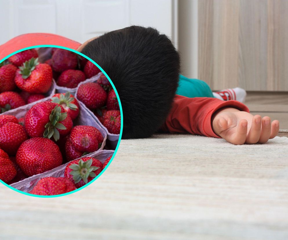 Ośmiolatek zmarł po zjedzeniu truskawek. Owoce trafiły do badań