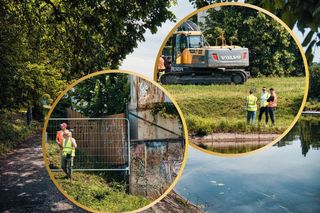 Nabrzeże Brdy w Bydgoszczy będzie jak nowe. Ale teraz ani piesi, ani rowerzyści nie mają tam wstępu