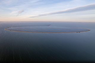 Budowa sztucznej wyspy na Zalewie Wiślanym