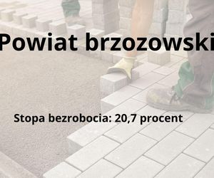 Tu na Podkarpaciu jest najwyższe bezrobocie