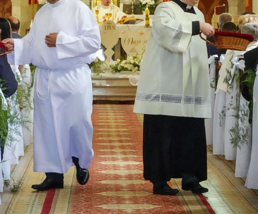 Zbiórka pieniędzy w kościele