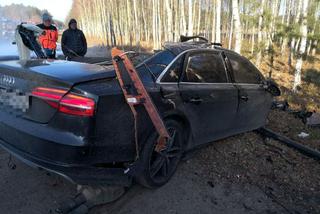 Chciał ukraść auto, społonął pod cysterną