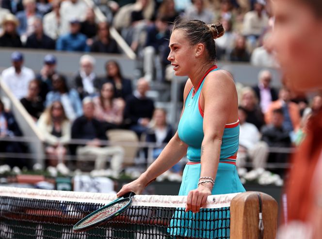 Aryna Sabalenka we łzach po porażce w finale Roland Garros