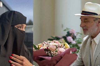 Barwy szczęścia. Celina (Orina Krajewska), Andrzej (Leon Charewicz)