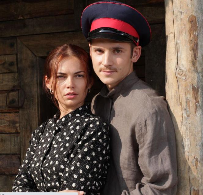 Kozacka miłość: Marysia Sotnik (Zoryana Marchenko), Stiepan Gruszyn (Viecheslav Drobinkov)