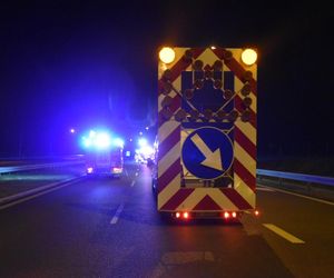 Wypadek koło Kościana