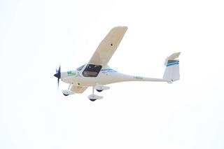 Prezentacja i przelot pierwszego samolotu elektrycznego w Polsce