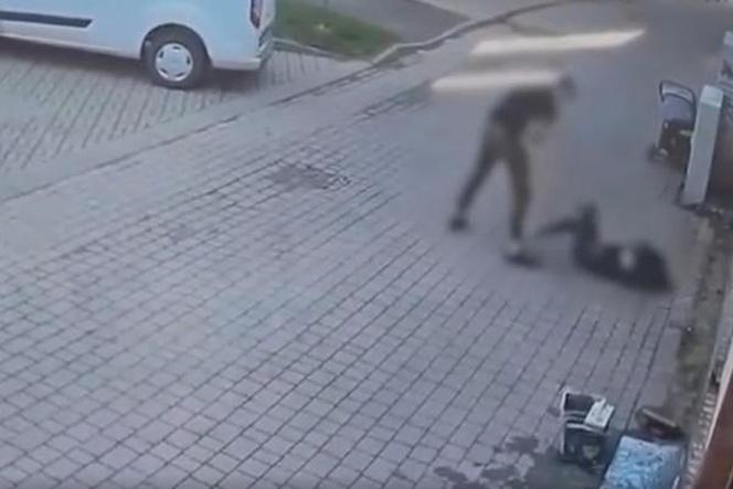 Skatował ją przy dziecku, a oni tylko się przyglądali