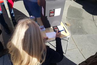 Portest przed biurem PiS w Bydgoszczy