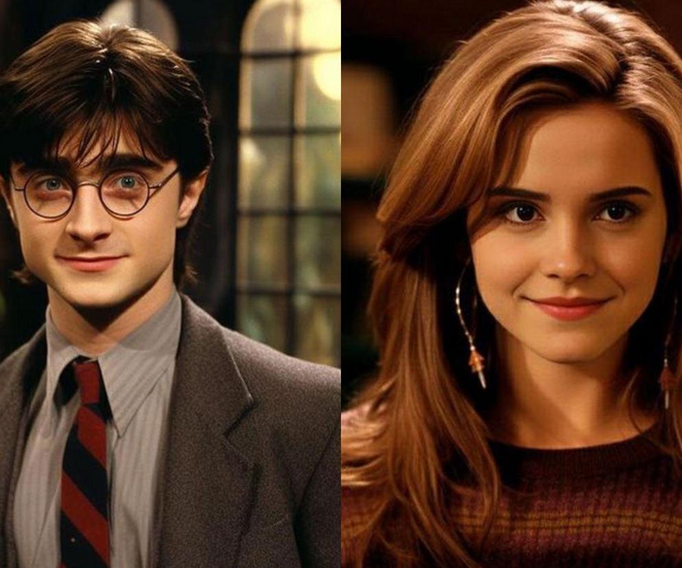 Harry Potter Postaci Z Książek Jako Serialowi Przyjaciele Harry Ron I Hermiona Przeniesieni