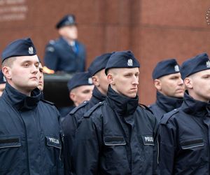 Policjantki i policjanci złożyli ślubowanie. 126 funkcjonariuszy zasiliło śląski garnizon