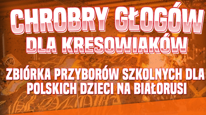 Kibice zbierają artykuły szkolne dla polskich dzieci na Białorusi