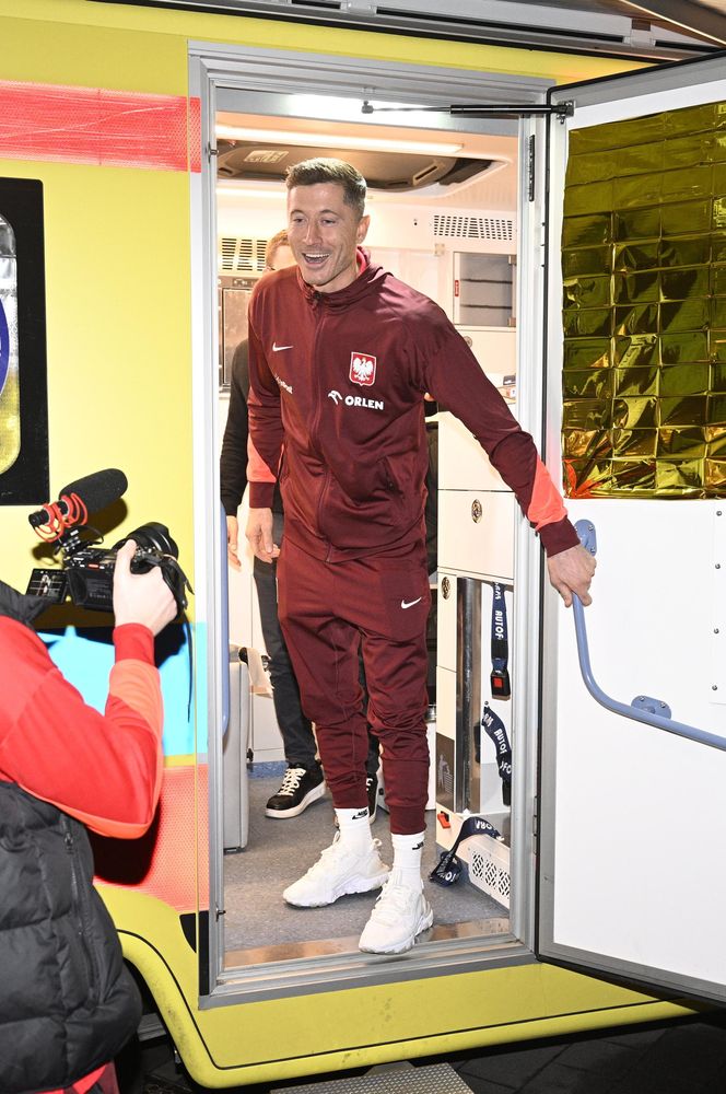 Lewandowski poszedł na badania po konferencji kadry
