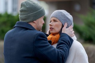 Przyjaciółki 25 sezon, odc. 302. Dorotka (Agnieszka Sienkiewicz-Gauer), Sławek (Kacper Kuszewski)