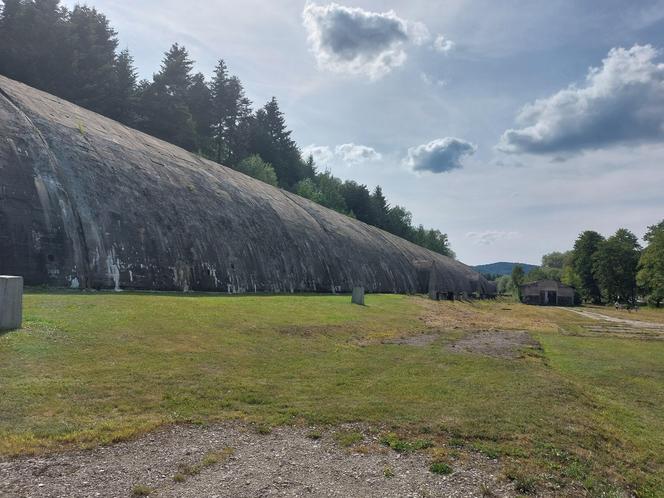 Piknik militarny przy schronie kolejowym w Stępinie 