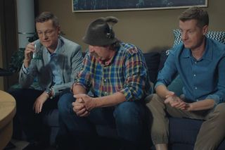 M jak miłość, odcinek 1827. Piotrek (Marcin Mroczek), Jędrek Gutowski (Piotr Majerczyk), Paweł (Rafał Mroczek)