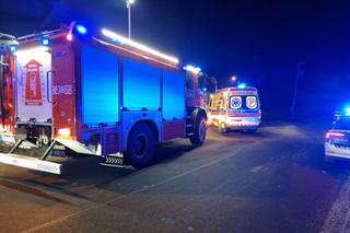 Tragiczny wypadek w miejscowości Chełmica Duża. Zdjęcia z miejsca zdarzenia