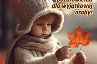 Jesienne pozdrowienia dla wyjątkowej osoby. Darmowe kartki na jesień