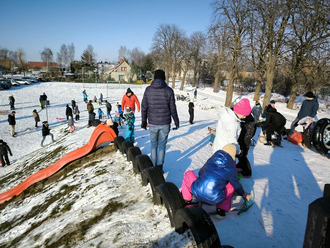 Górka saneczkowa w Klonówcu