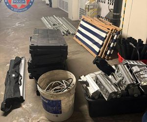 Złodziej grasował w hotelu. Jego łupem padły m.in. leżaki