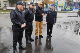 Wizyta Zastępcy Komendanta Głównego PSP w iławskiej komendzie