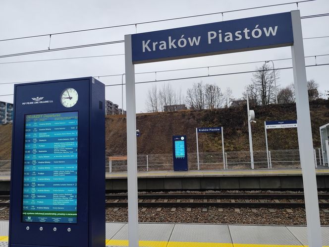 Przystanek PKP Kraków - Piastów już działa