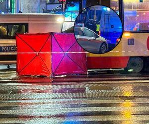 Staruszka wpadła pod tramwaj na przejściu dla pieszych! Tragedia w centrum