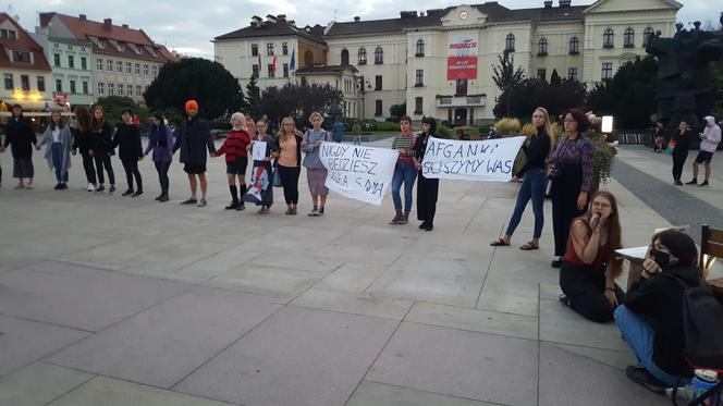 Bydgoszcz dla Afganistanu. Protest w centrum miasta
