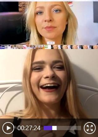 M jak miłość: Barbara Kurdej-Szatan (Joasia), Julia Wróblewska (Zosia)