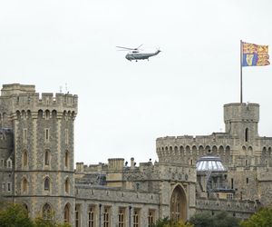 Donald Trump w Wielkiej Brytanii, spotkanie z królem Karolem III