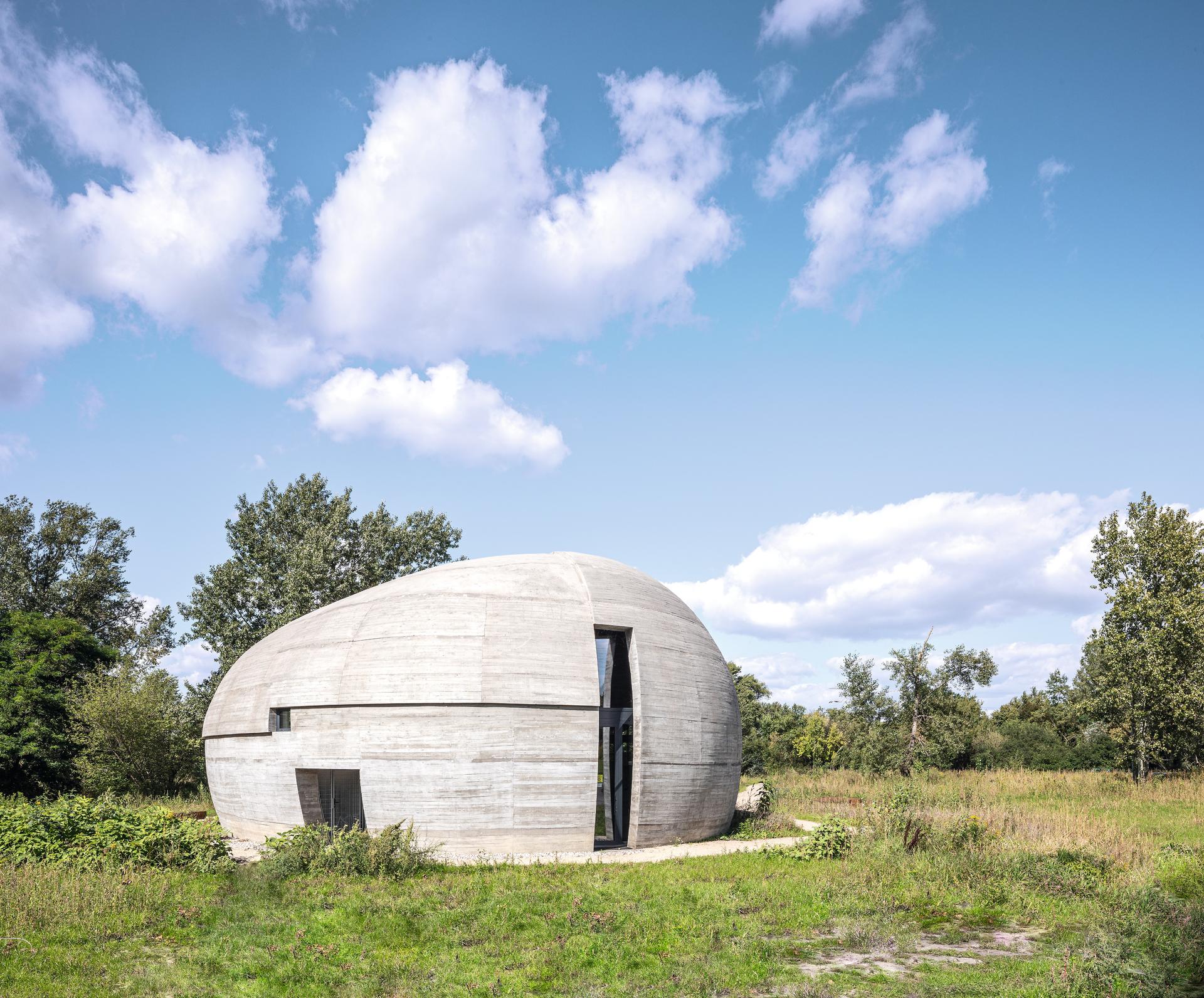 Pawilon edukacyjny Kamień na Golędzinowie w Warszawie 19