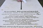 Grób Kornela Morawieckiego na  Powązkach Wojskowych