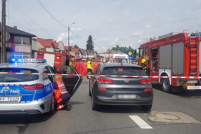 Śmiertelne potrącenie kobiety w centrum Wielunia