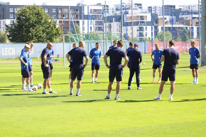 Trening Lecha Poznań przed meczem z Zagłębiem Lubin