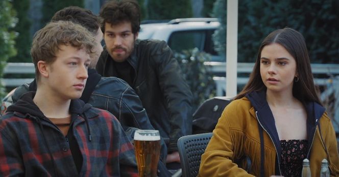 M jak miłość odc. 1878. Basia (Karina Woźniak), Kacper (Bartosz Ziewiec)